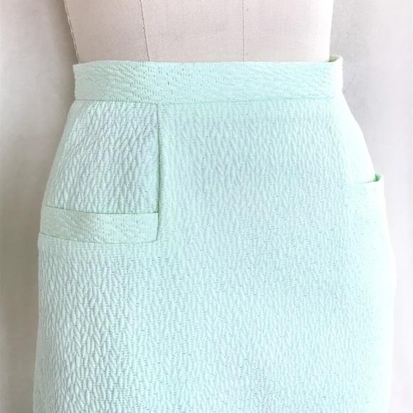 French Connection Mint Mini Skirt - Picture 4 of 6